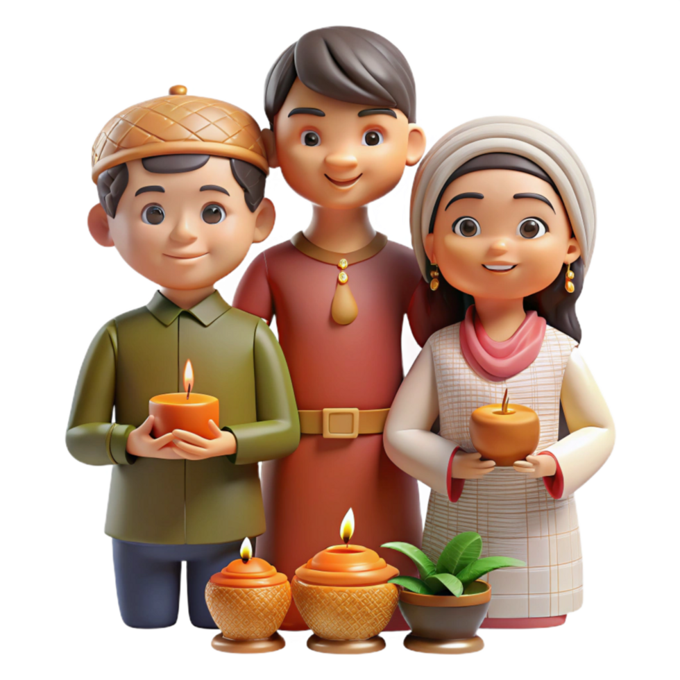 beautiful abstract Sharing Family Traditions Cutout high resolution png
