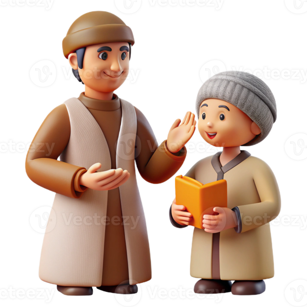 serene creative Sharing Wisdom Through Actions Cutout genuine png