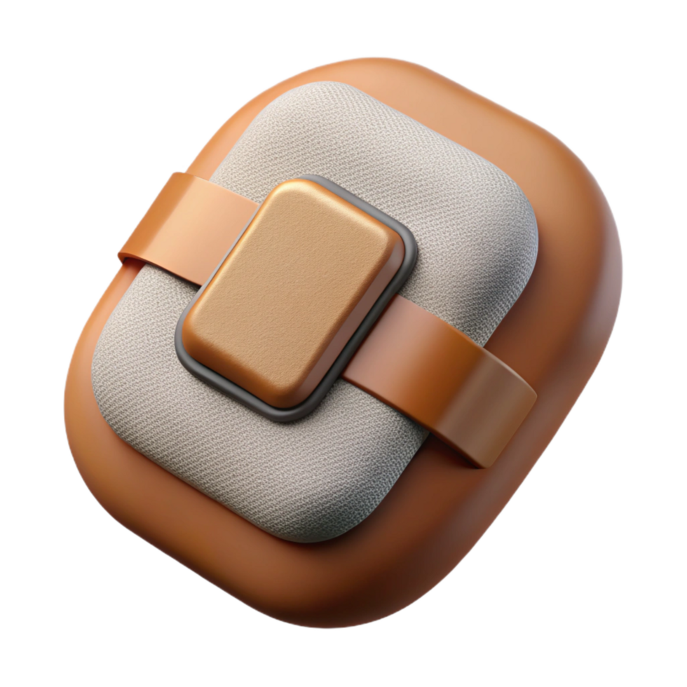 extraordinary rustic Smart Bandage Sensor Close Up Isolated png