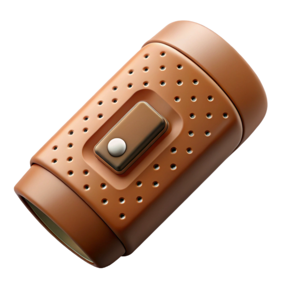 vibrant abstract Smart Bandage with Sensors Cutout detailed png
