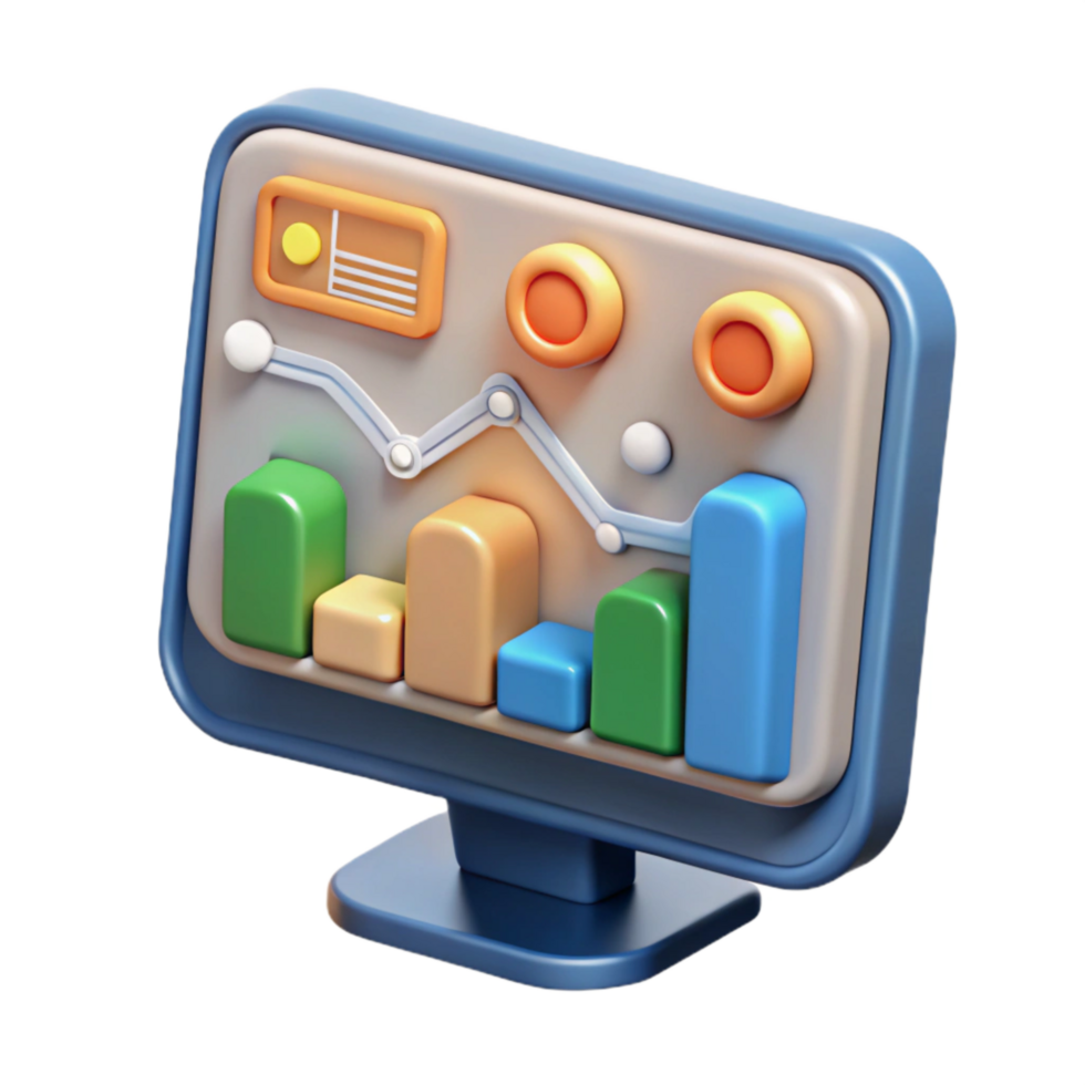 beautiful contemporary Smart City Data Analytics Dashboard Transparent Background high resolution png