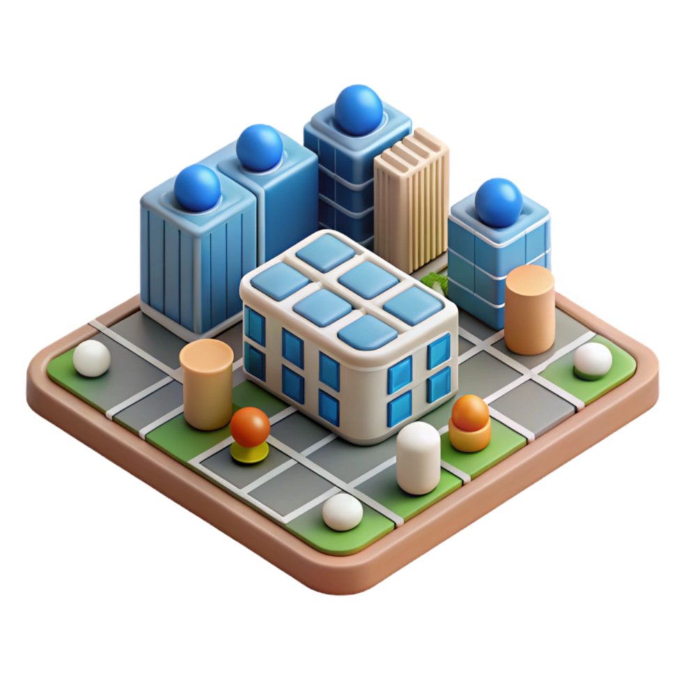 magnificent vintage Smart City Infrastructure Grid Pattern Transparent Background authentic png