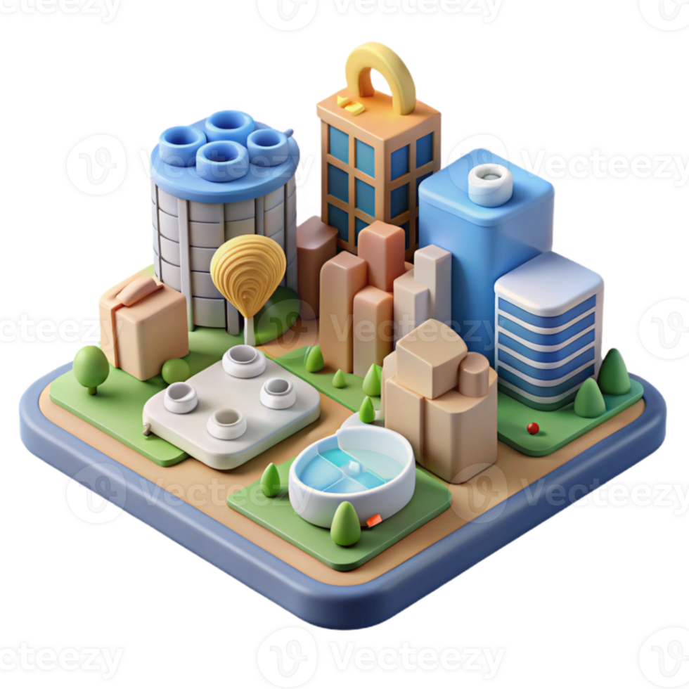 magnificent abstract Smart City Solutions for Enhanced Quality of Life Cutout genuine png