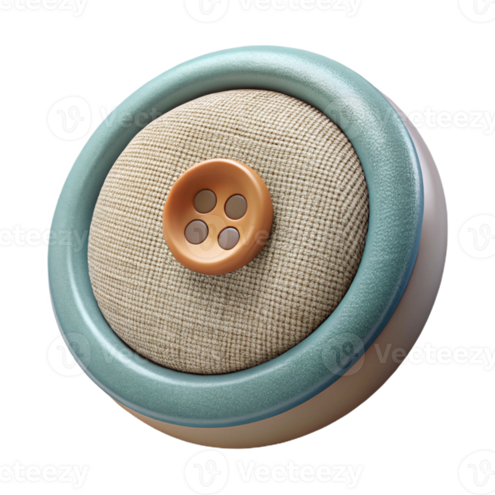 magnificent rustic Smart Fabric Button Detail Transparent Background png