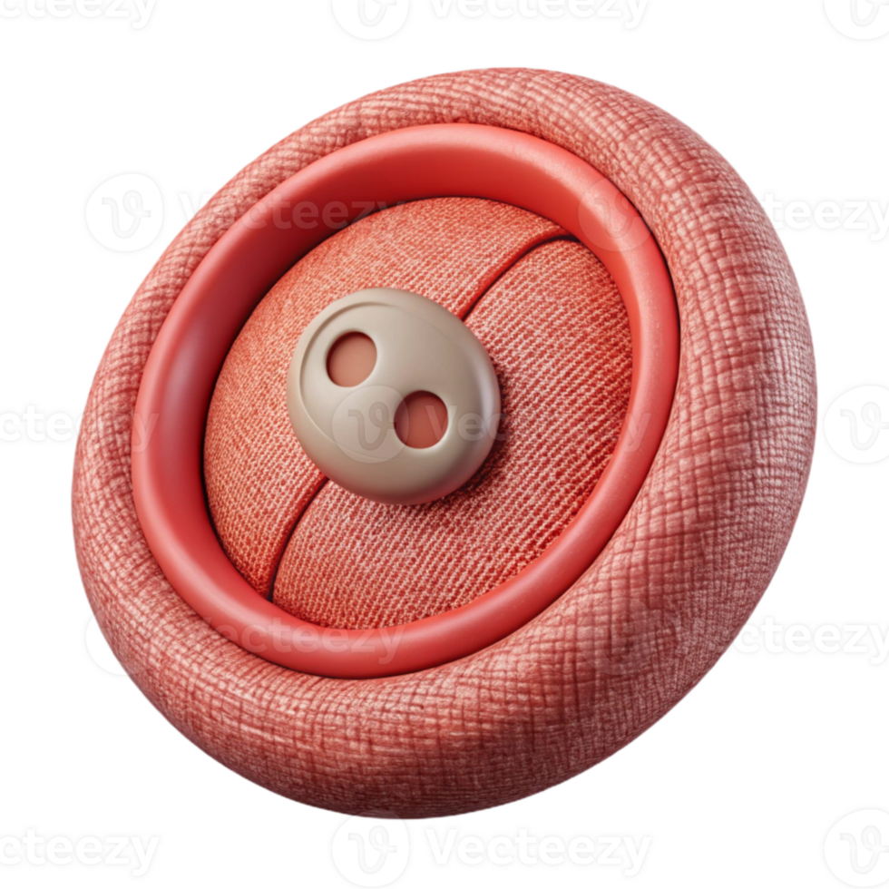 elegant creative Smart Fabric Button Closure Isolated genuine png