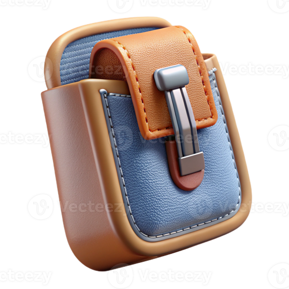 dramatic traditional Smart Fabric Pocket Zipper Detail Transparent Background premium png