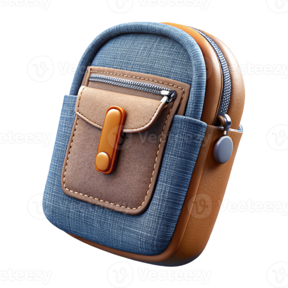 extraordinary classic Smart Fabric Pocket Zipper Detail Transparent Background professional png