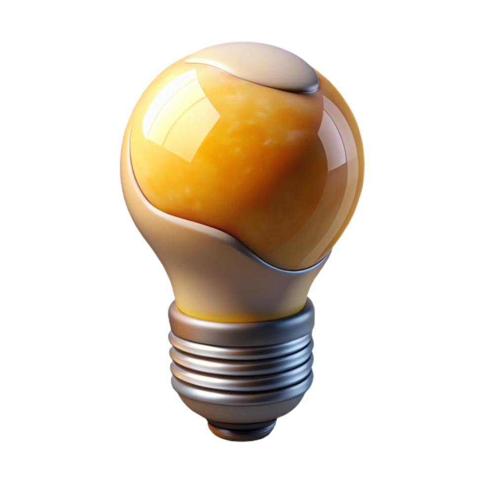 extraordinary minimalist Smart Light Bulb Warm White Light Cutout premium png