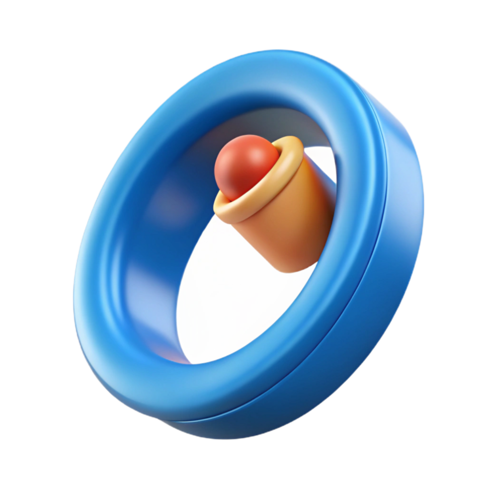 dramatic minimalist Smart Ring Vibrating Notification Isolated Element exclusive png