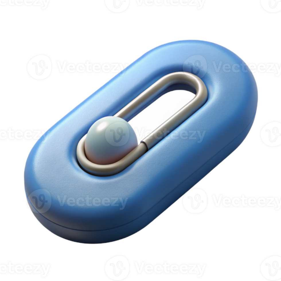 vibrant traditional Smart Textile Toggle Clasp Isolated Transparent premium png