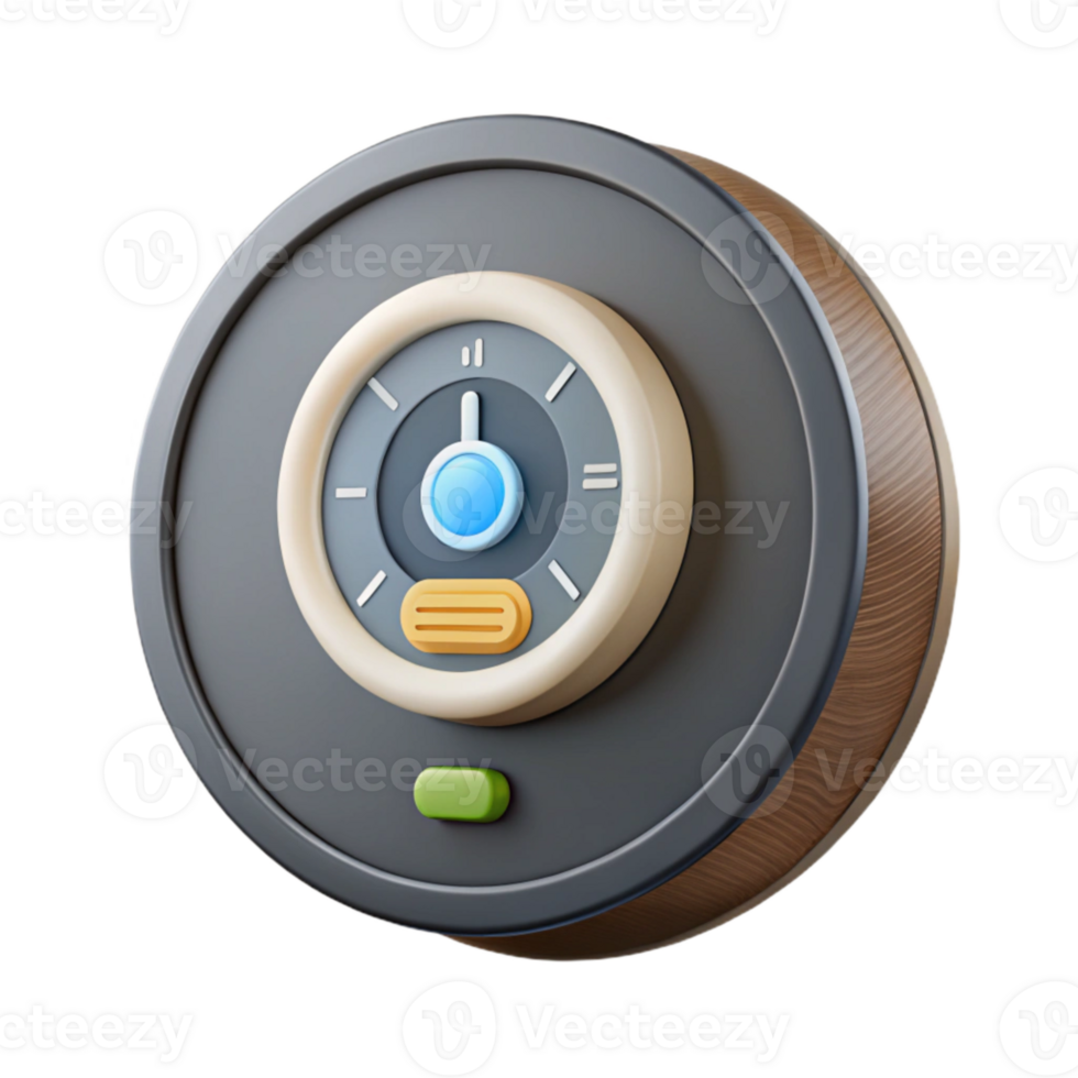 wonderful contemporary Smart Thermostat Circular Display Cutout exclusive png
