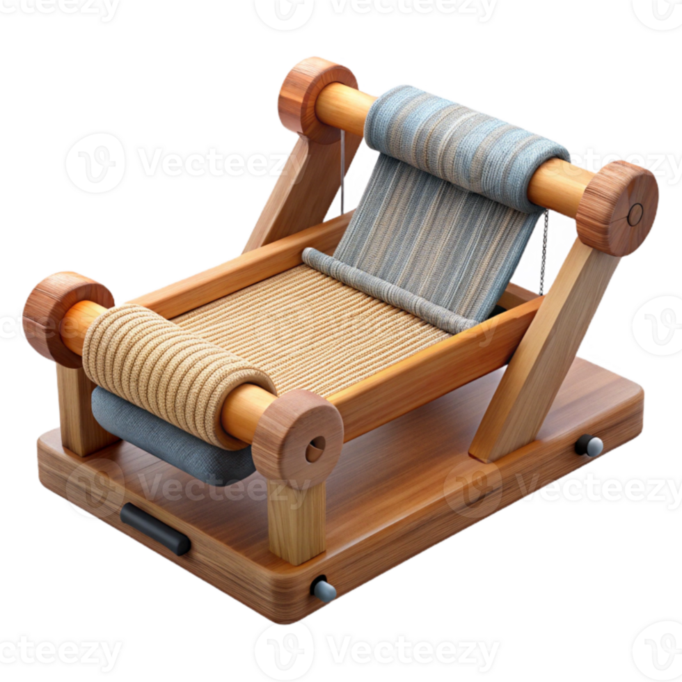 extraordinary contemporary Smart Textile Weaving Shuttle Isolated authentic png