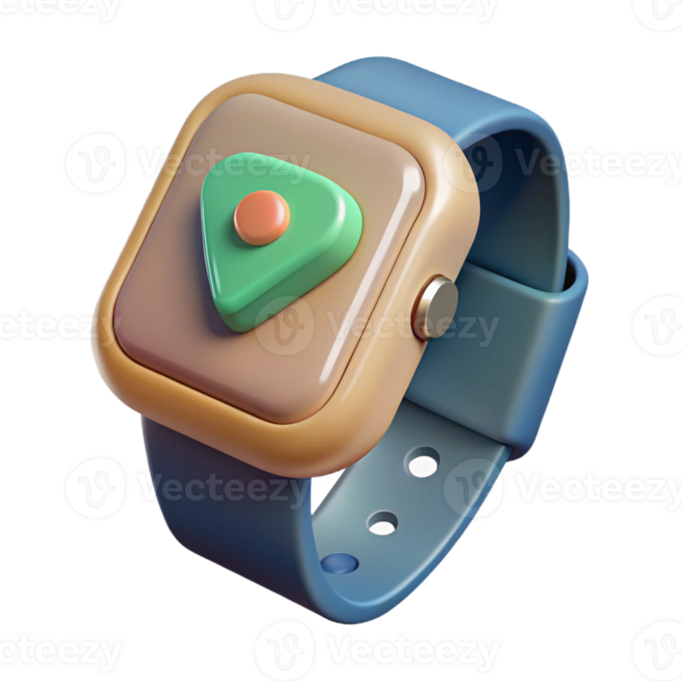 impressive artistic Smartwatch Health Data Display Transparent Element authentic png