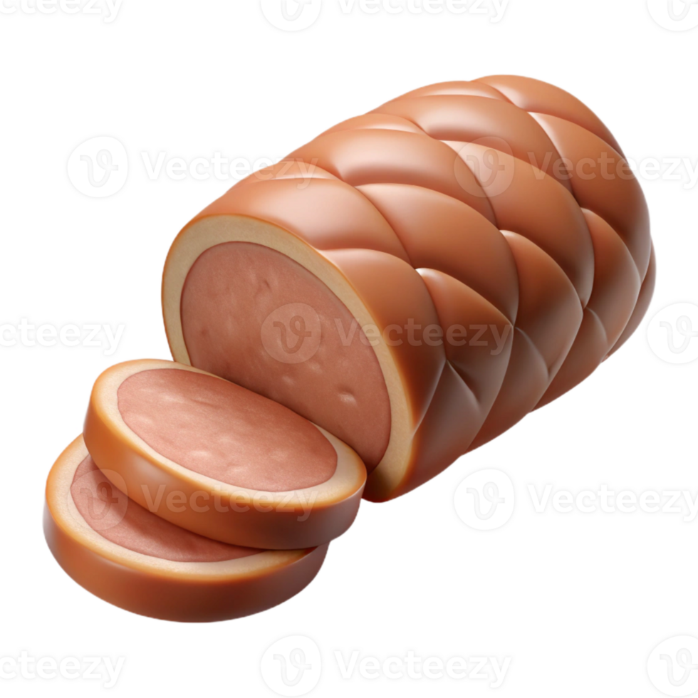 wonderful modern Sous Vide Pork Tenderloin Side View Isolated exclusive png