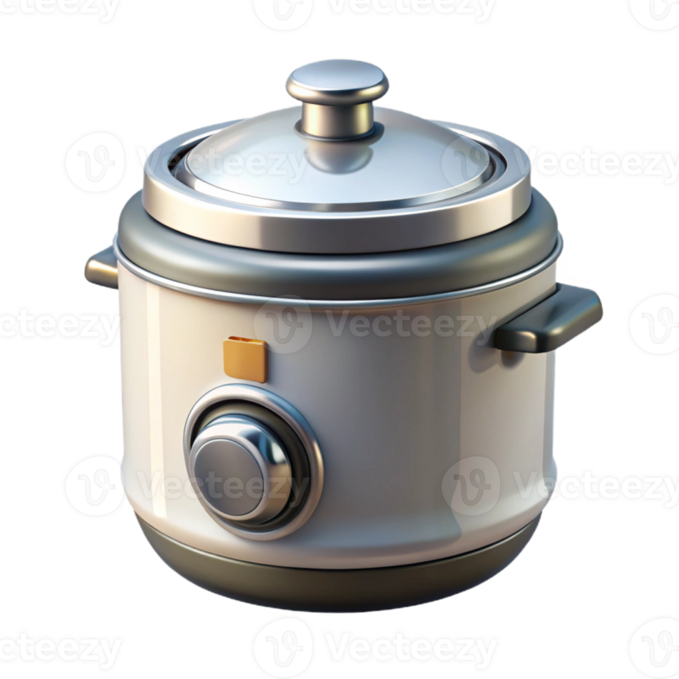 magnificent traditional Sous Vide Precision Cooker Front View Isolated premium png
