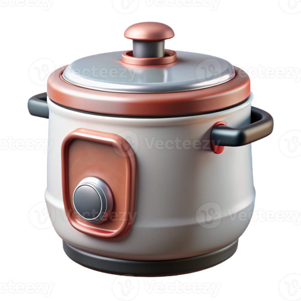elegant contemporary Sous Vide Precision Cooker Front View Isolated authentic png