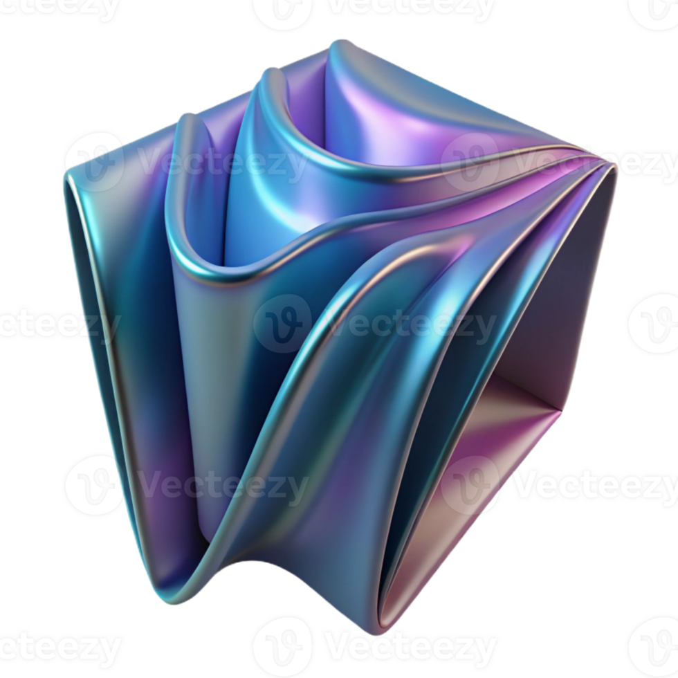 dramatic classic Space Fold Technology Warp Effect Transparent Background high quality png