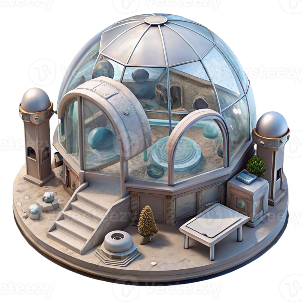 vibrant modern Space Habitat Recreation Area Transparent genuine png