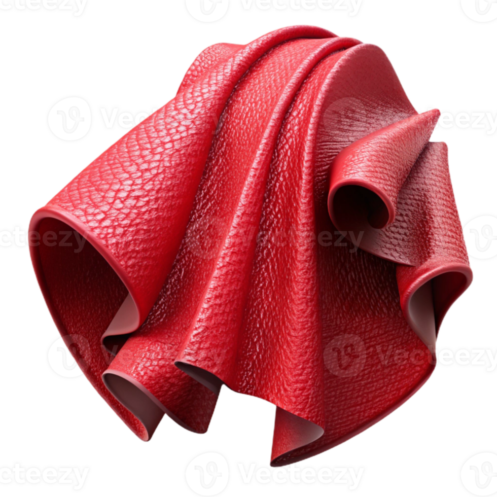 elegant contemporary Space Time Fabric Ripping Red Cutout authentic png