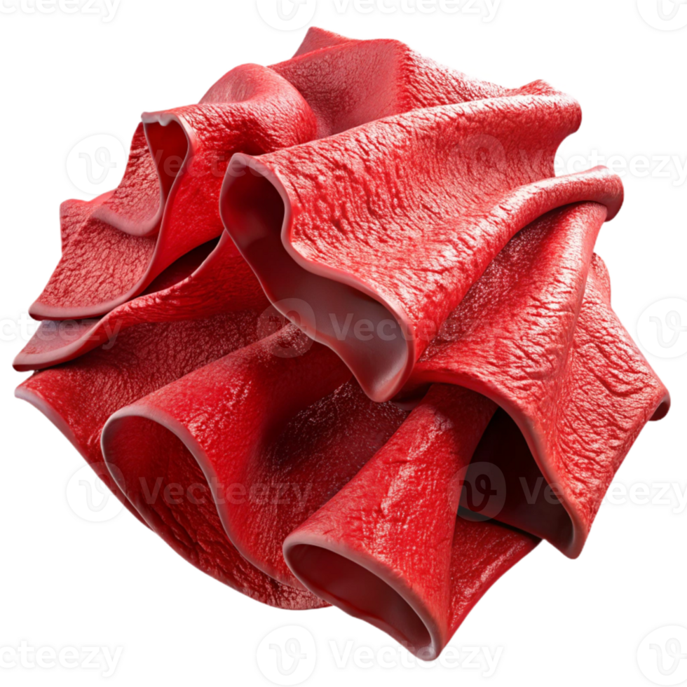 impressive creative Space Time Fabric Ripping Red Cutout original png