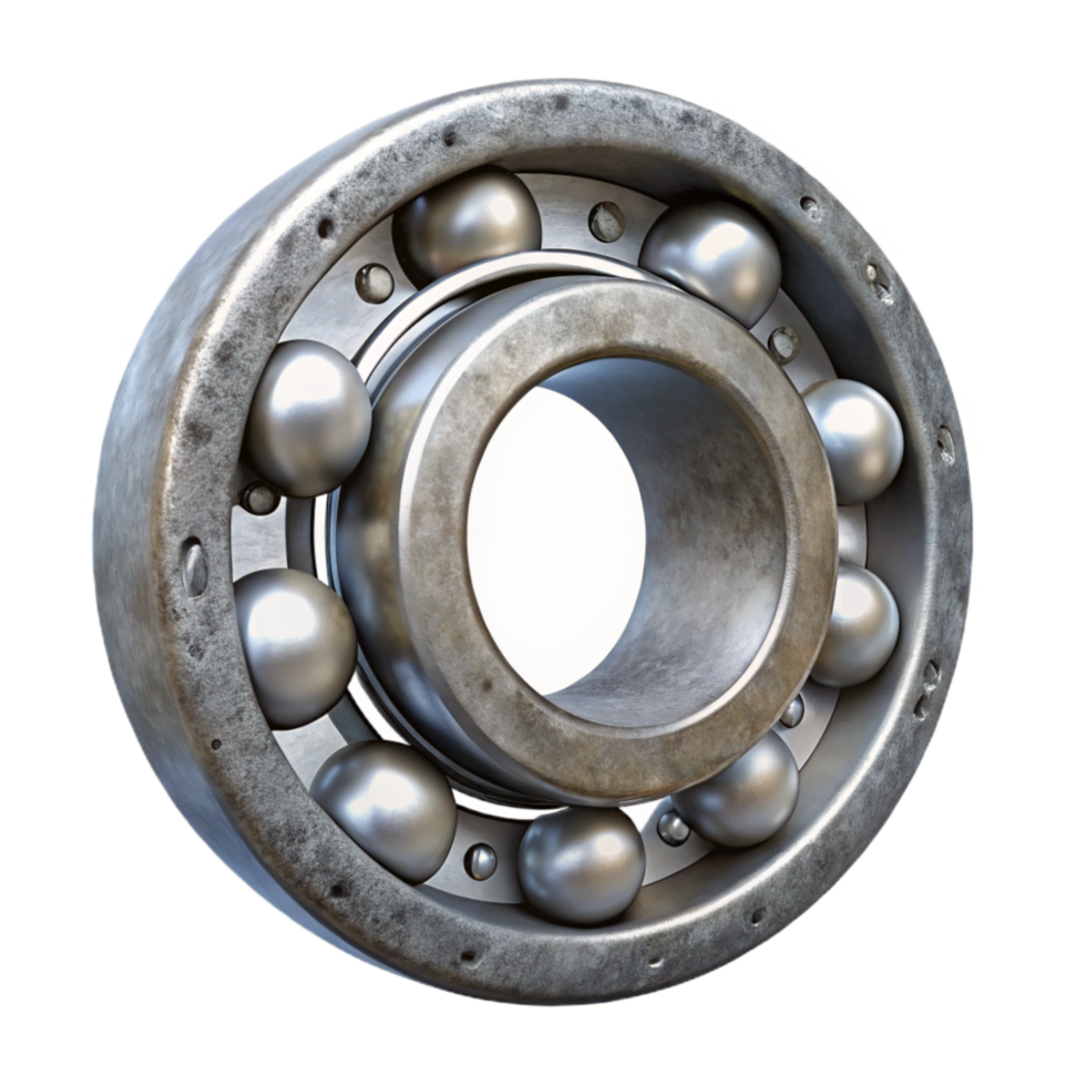 extraordinary modern Steel Ball Bearing Suspended in Equilibrium Transparent detailed png