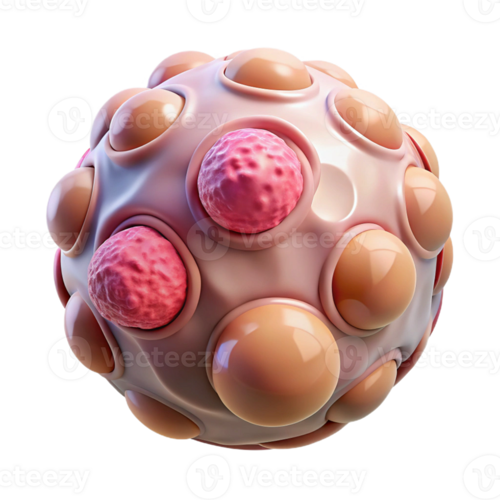 beautiful minimalist Stem Cell Research Microscopic Transparent premium png