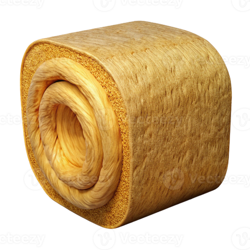 dramatic artistic Straw Bale Wall Section Textured Surface Cutout Element premium png