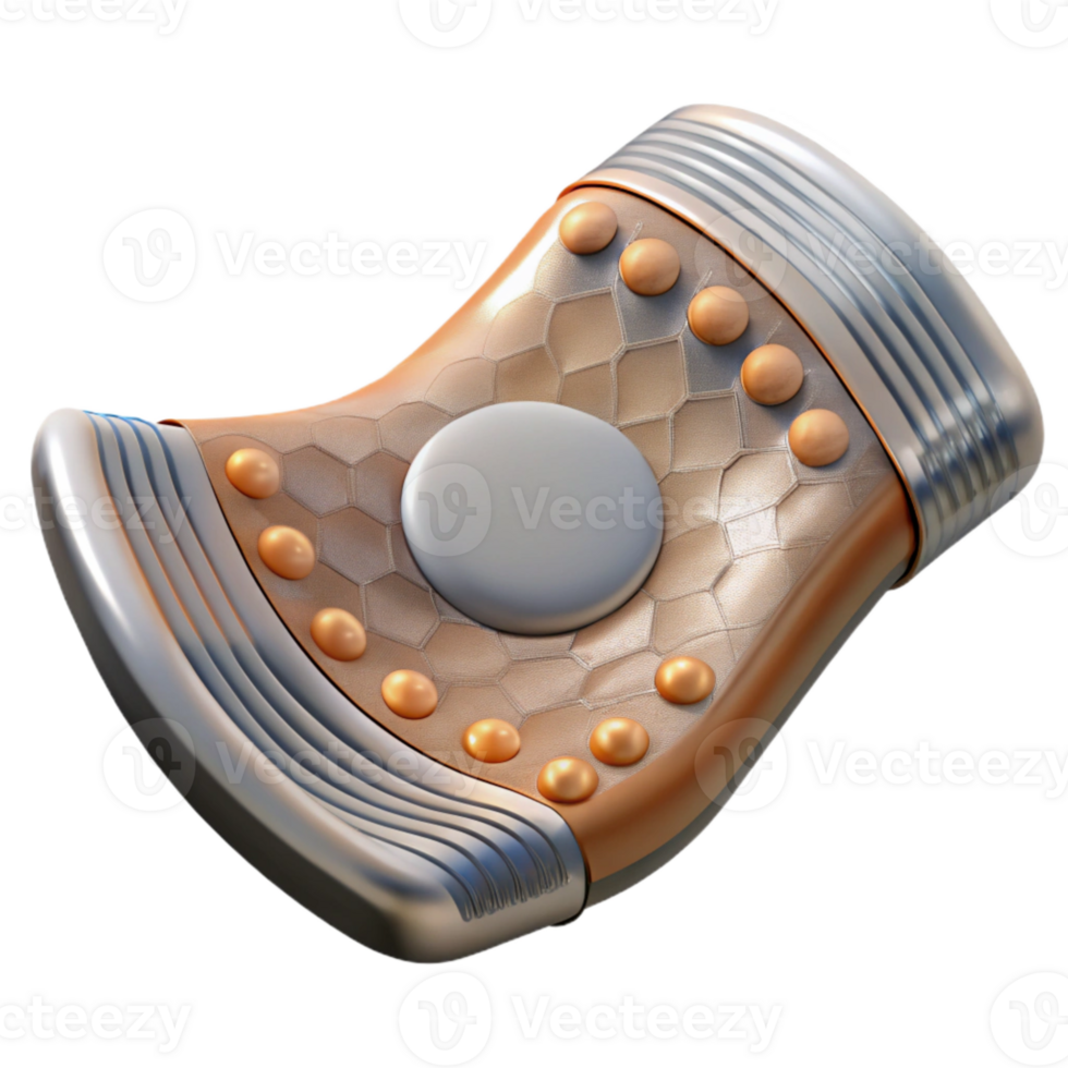 serene creative Stretchable Bio Sensor Array Transparent Background high resolution png