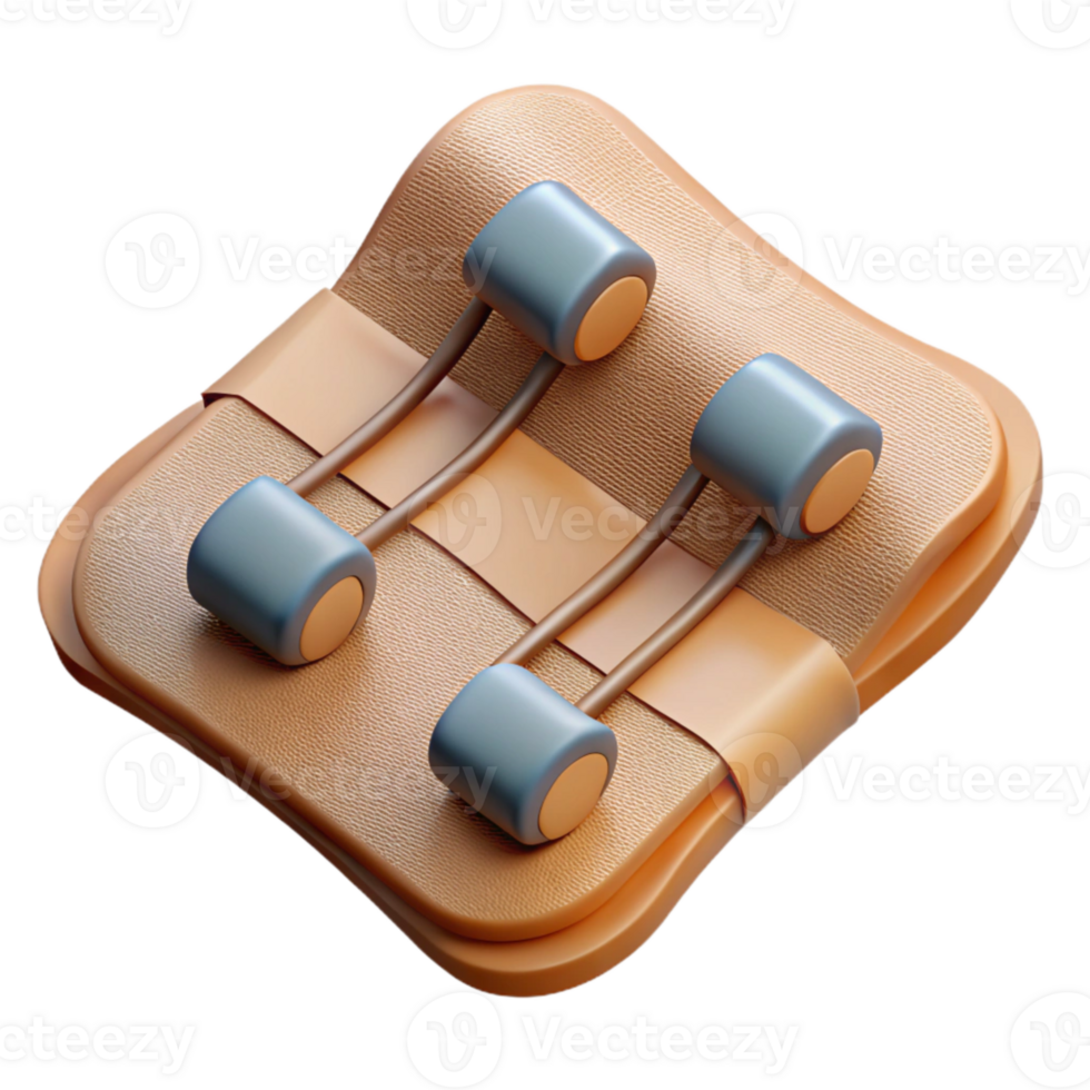 stunning rustic Stretchable Sensor Array Closeup Isolated Transparent png