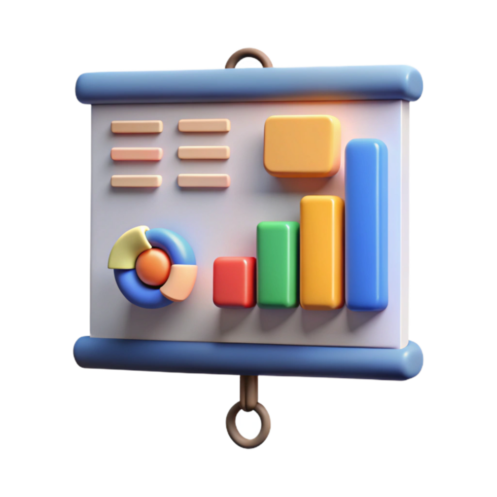 stunning traditional Student Presentation Chart and Graph Isolated genuine png