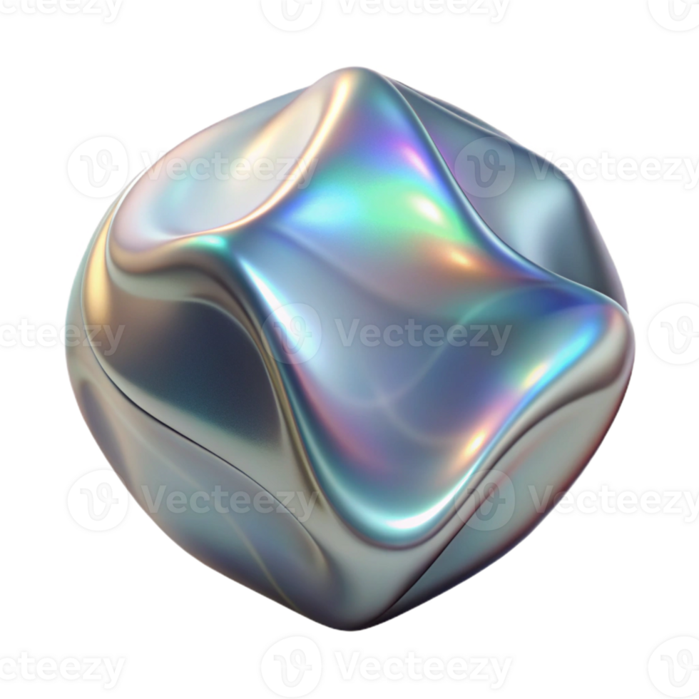 wonderful modern Subtle Holographic Shimmer on Transparent Background professional png