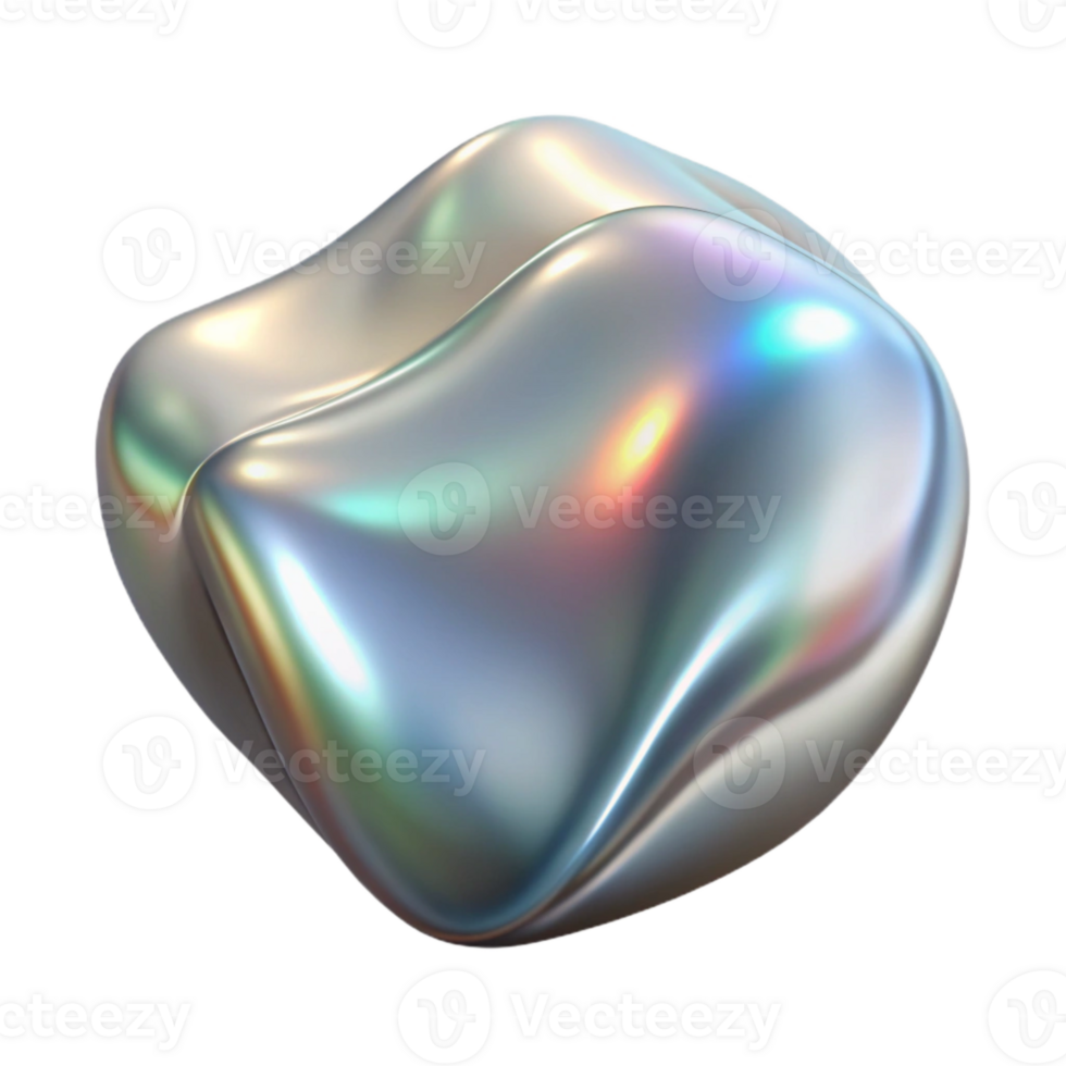 elegant traditional Subtle Holographic Shimmer on Transparent Background professional png