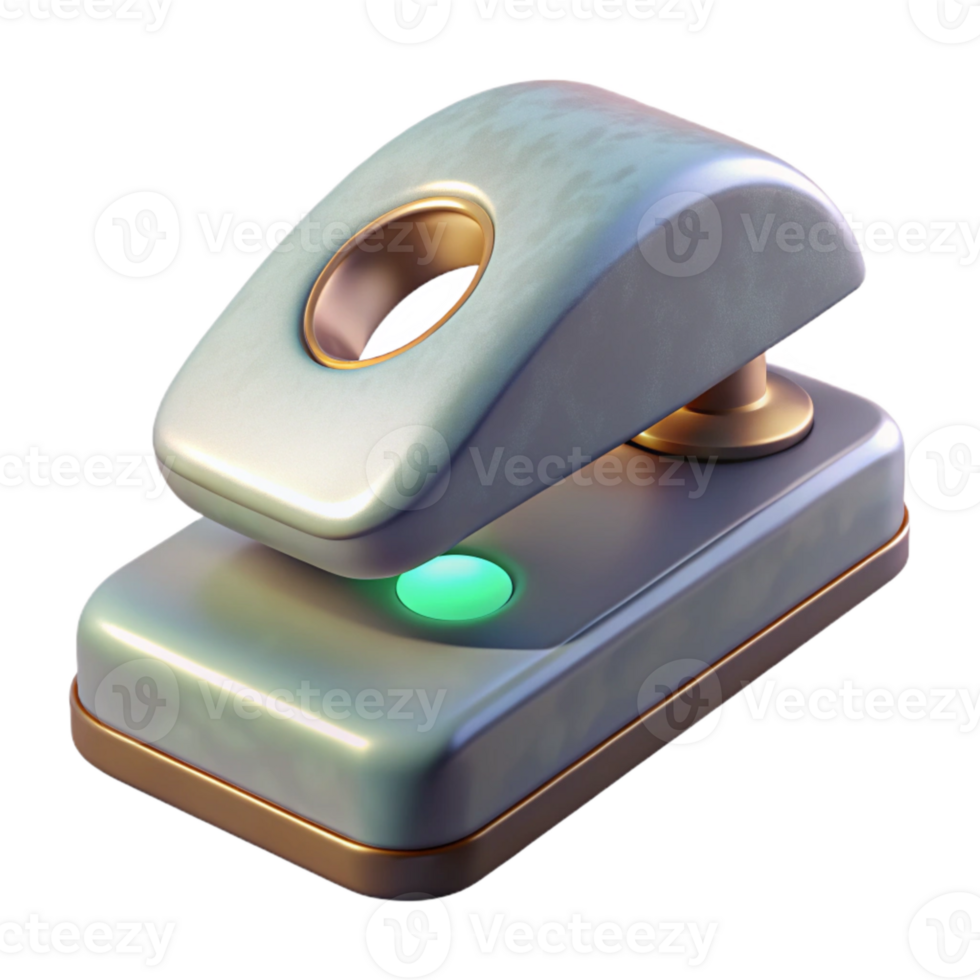 wonderful classic Subtle Lighting on Hole Punch Isolated detailed png