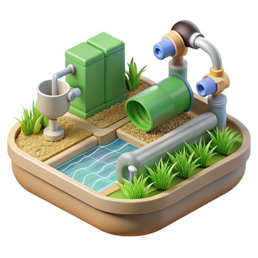 dramatic rustic Sustainable Agriculture Irrigation System Transparent premium png