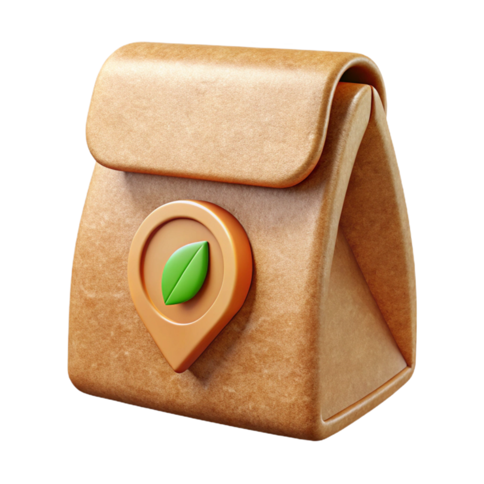 magnificent traditional Sustainable Food Packaging Icon Eco Friendly Design Isolated authentic png