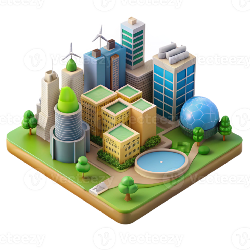 wonderful abstract Sustainable Urban Development Frameworks Transparent Background exclusive png