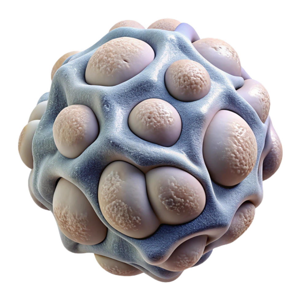 serene rustic Synapse Structure Microscopic Detail Isolated Element png