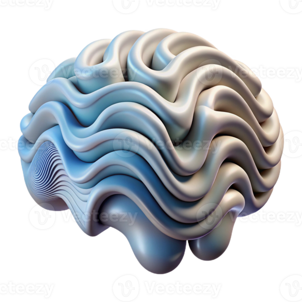 elegant abstract Synchronized Brainwaves Abstract Waves Cutout high resolution png