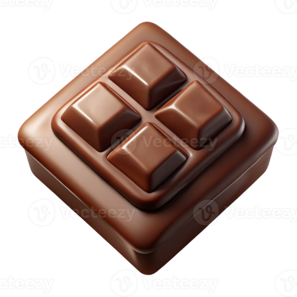 serene classic Synthetic Chocolate Square Dark Background exclusive png
