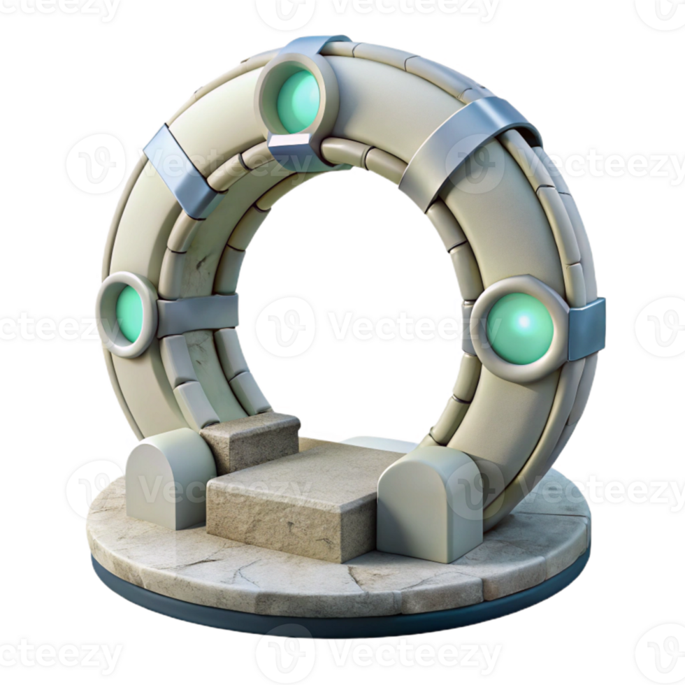 wonderful traditional Teleportation Gateway Circular Design Transparent Background original png