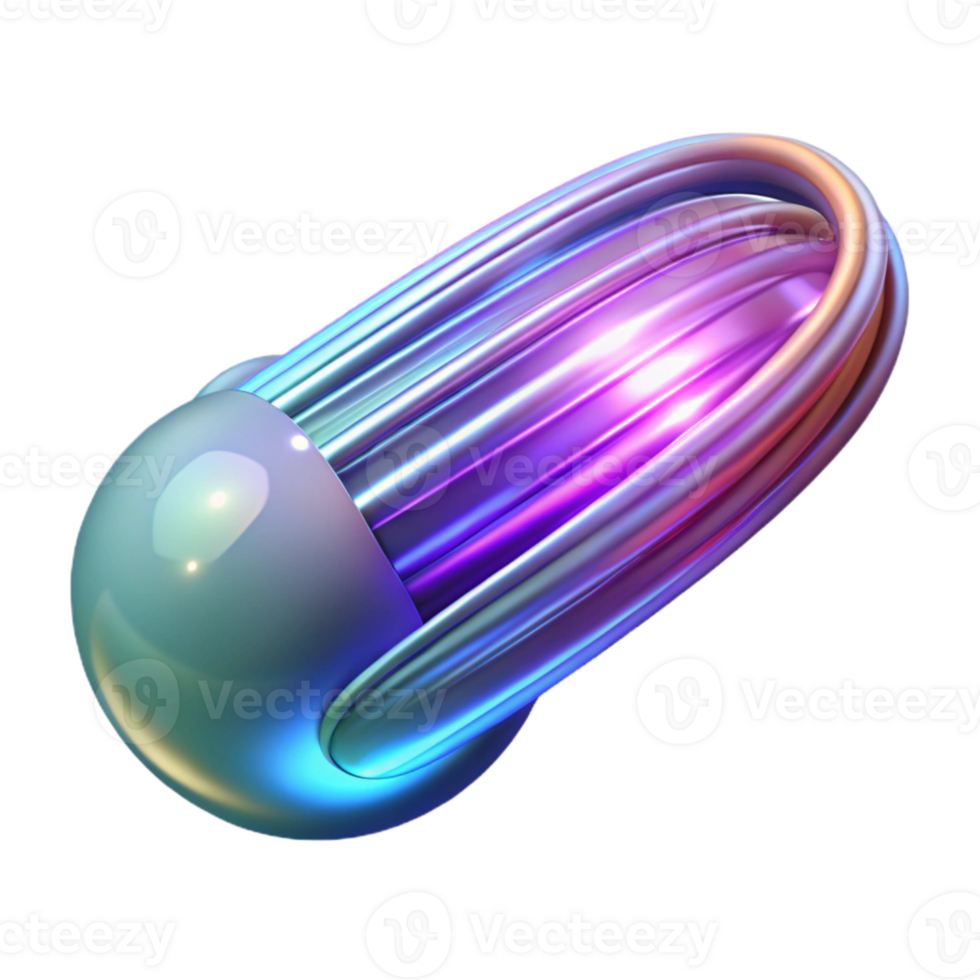 impressive vintage Teleportation Light Trails Dynamic Motion Transparent Background high quality png