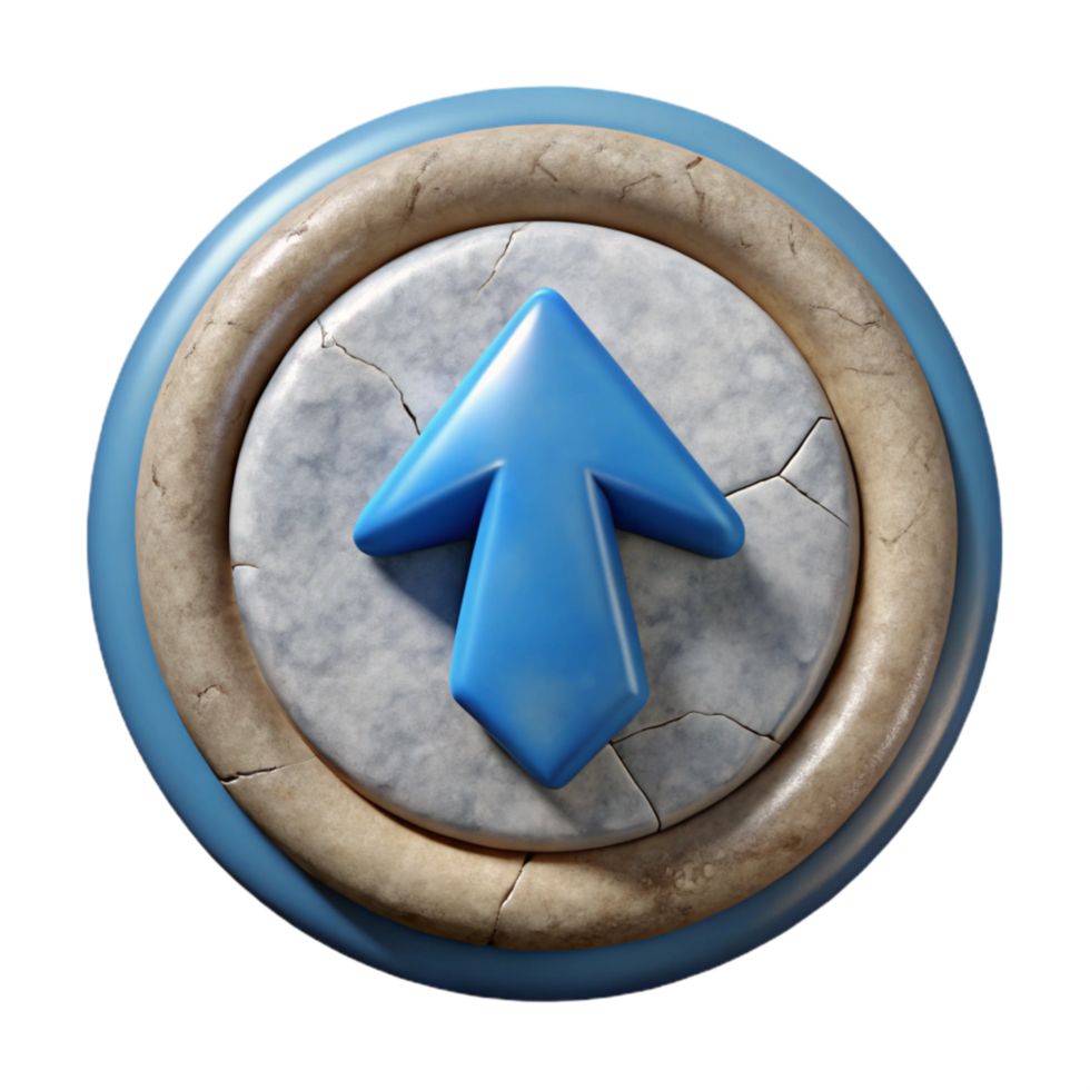 extraordinary minimalist Teleportation Symbol with Arrow Direction Isolated exclusive png