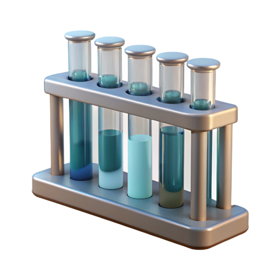 serene classic Test Tube Rack Side View Transparent genuine png