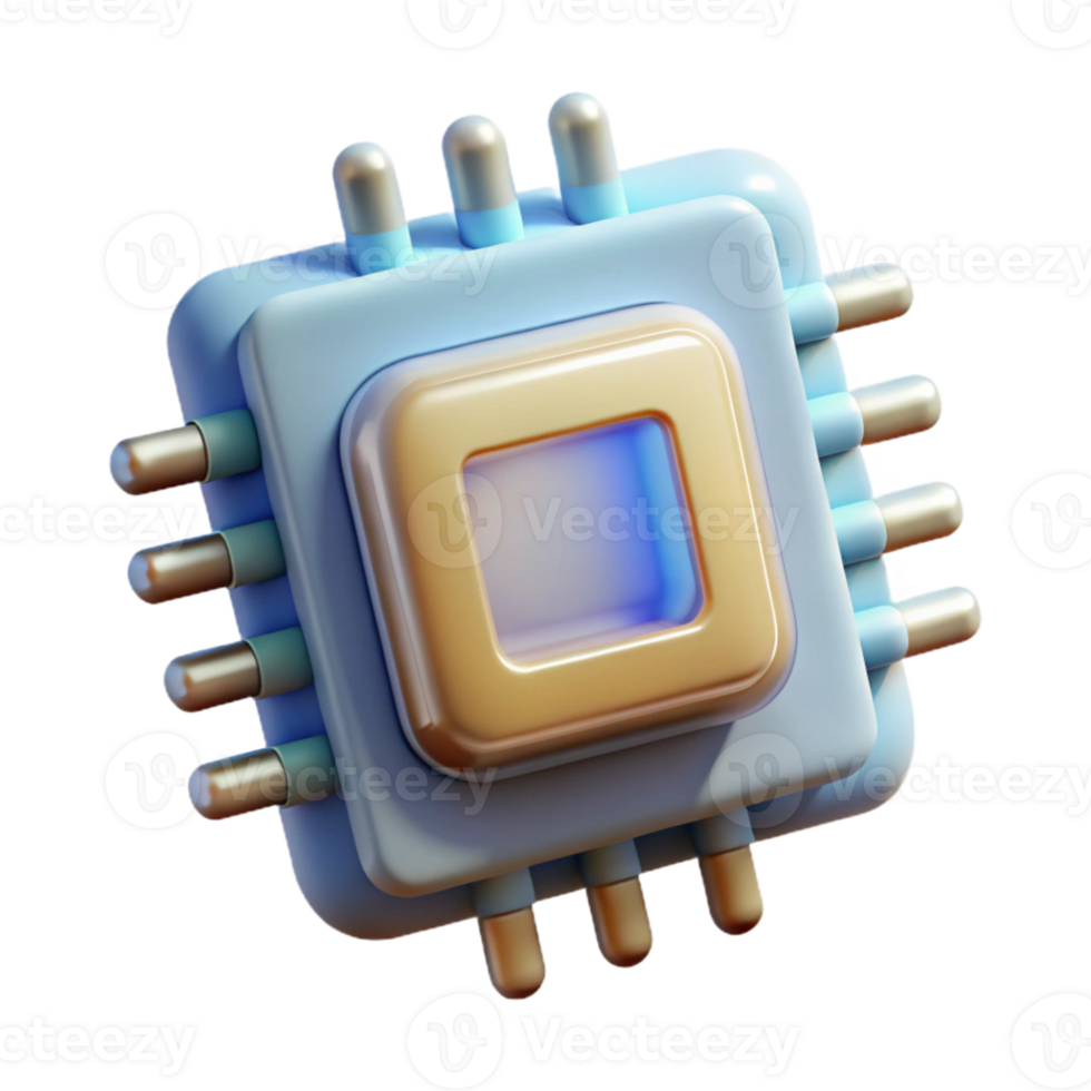 beautiful traditional Transparent Biosensor Chip Cutout Element high resolution png