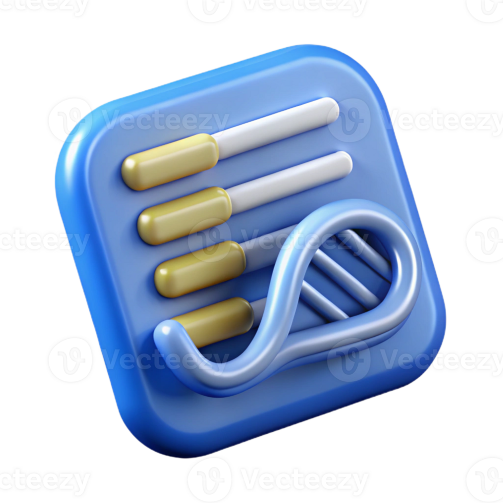 dramatic abstract Transparent Dna Data Storage Icon Element exclusive png