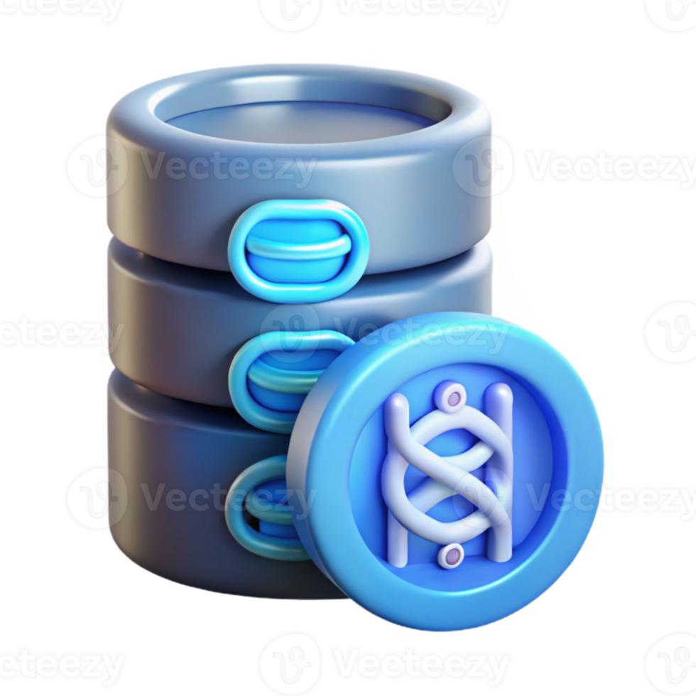 serene creative Transparent Dna Data Storage Icon Element exclusive png