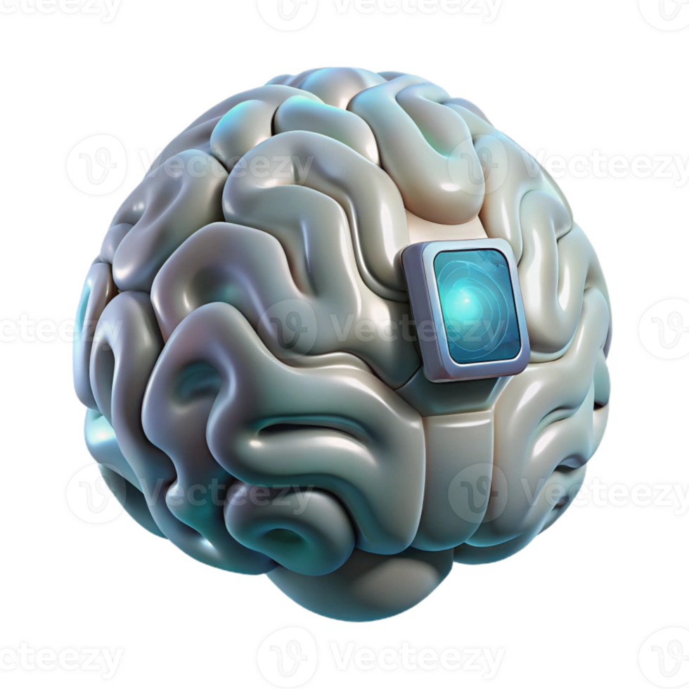beautiful abstract Transparent Neural Interface Cutout Element original png