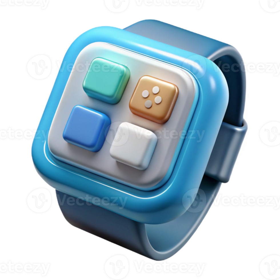 stunning contemporary Transparent Smartwatch Interface App Icons Isolated genuine png