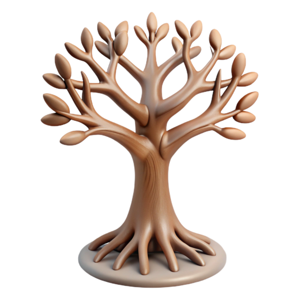 impressive artistic Tree of Life Isolated with Branching Design png