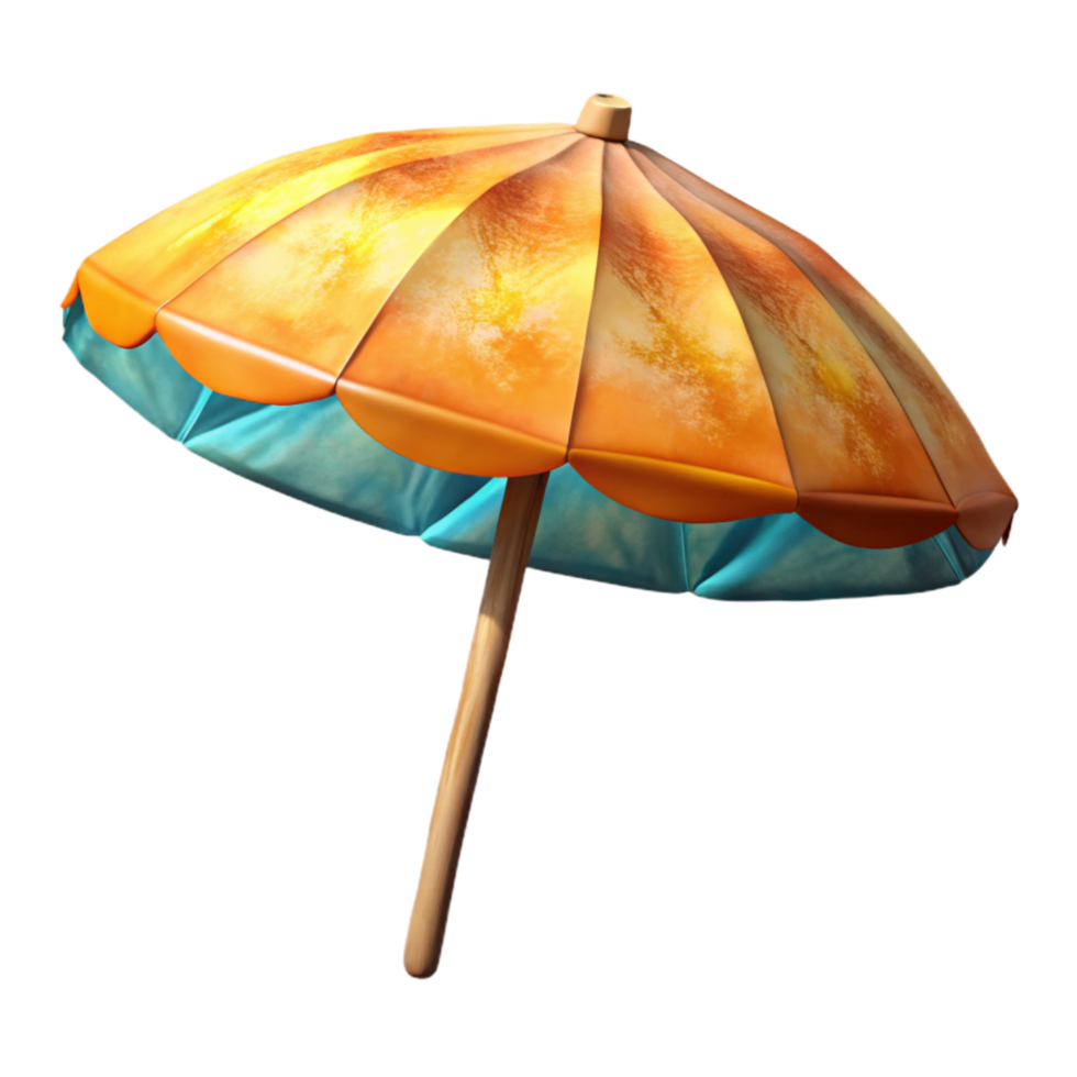 extraordinary creative Tropical Beach Umbrella Isolated exclusive png